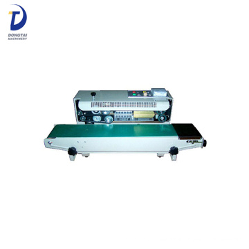 Semi automatic manual sachet water plastic bag continous sealing machine band sealer